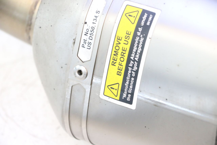 photo de SILENCIEUX YAMAHA FZ8 800 (2010 - 2016) - Zoom composants
