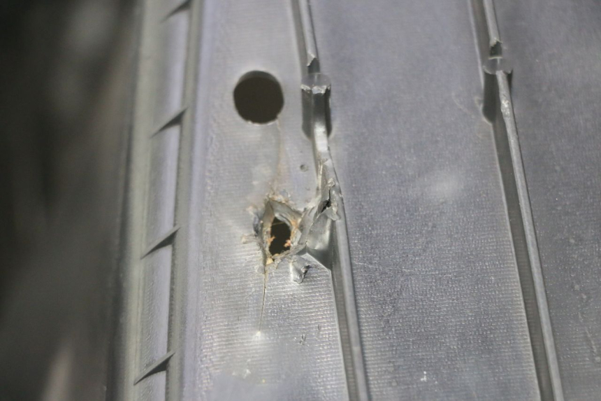 photo de TABLIER INTERIEUR SUZUKI BURGMAN 125 (2007 - 2014) - Marquages et références