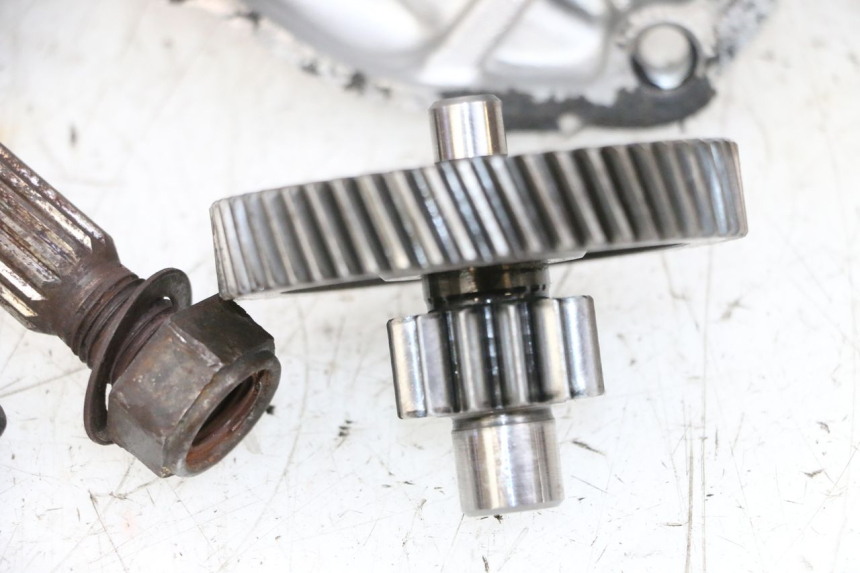 photo de TRANSMISSION ROUE  MBK BOOSTER SPIRIT NAKED 50 (2004 - 2017) - Marquages et références