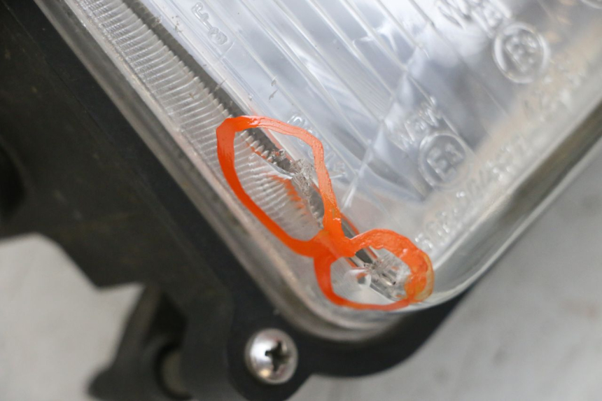 photo de VERRE DE PHARE CAGIVA SUPER CITY 125 (1992 - 1997) - Détails caractéristiques